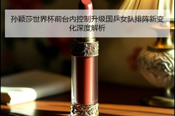 孙颖莎世界杯前台内控制升级国乒女队排阵新变化深度解析